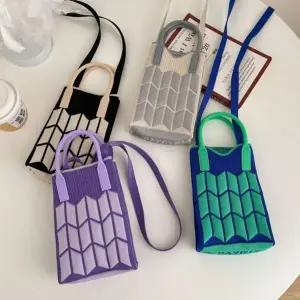 니트 가방 편한 크로스백 미니백 에코백