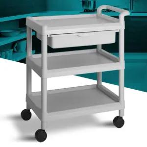 레이 식당 트롤리 선 서빙카트 주방 운반 웨곤 다용도서랍 3단 배식카왜건 구왜곤 무빙수납장