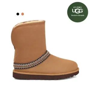 공식 [WOMEN] 폴더블 퍼 자수 클래식 숏 (클래식 숏 크레센트) 1665302536,1665302537