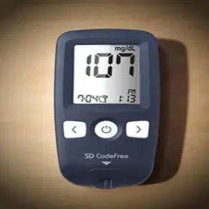 비침습 혈당 측정기 연속 손목 무채혈 체크기 혈당계 당뇨 건강