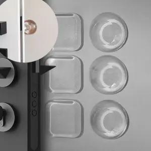 도어 충격 방지 실리콘 패드 6개입벽보호 흠집 범퍼 소음 쿠션