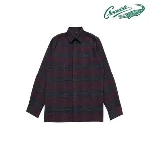 [크로커다일] 울터치 그라데이션 셔츠 CDAAAWS4406