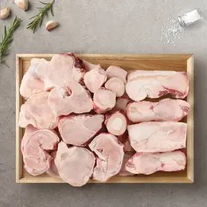 [신비하누] 한우 사골 3kg+도가니 500g (총 3.5kg)