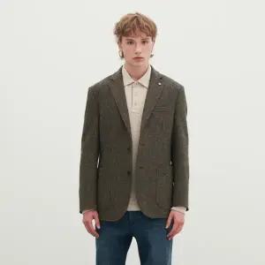 [롯데백화점]웰메이드 울혼방 헤링본 자켓 MUEFU4W9301