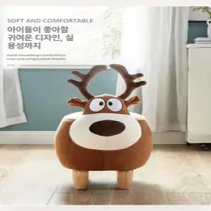 루돌프의자 크리스마스 장식 의자 스툴 체어 성탄절 행사