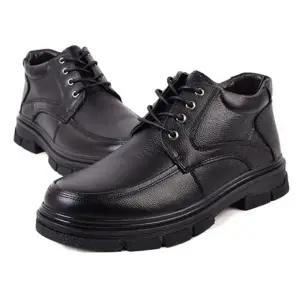 가죽 옆지퍼 방한화 털신발 신사화 구두 겨울부츠 패딩 겨울 털 부츠 남성 운동화 남자 신발 방한 화