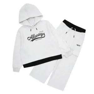 에스핏 HC09 밑단배색후드와이드세트겨울 기모상하복 SJY710FKTR03