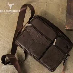 남성 캐주얼 천연 소가죽 크로스백 어깨백 회사 직장