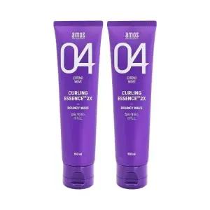 [amos] 아모스 프로페셔널 헤어 컬링 에센스 2X 150ml 2개