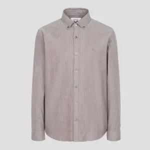 [매장정품] 빈폴 24FW 투톤 컬러 헤링본 셔츠 - 브라운(BC4964C22D)