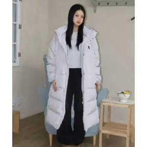 와키윌리 WACKY WILLY 롱 패딩 [25FW] 다운 점퍼 그레이