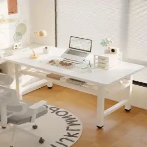 접이식 컴퓨터 책상 긴 테이블 공부 사무실 원룸 학생용