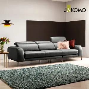 [자코모] 카렌 3.5인 기능성 천연면피 소가죽 소파