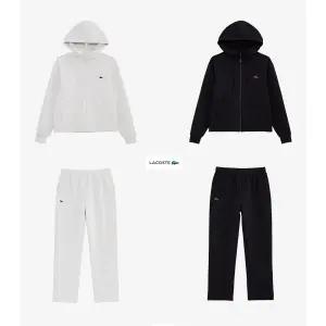 라코스테 스포츠 브랜드관 여성 소프트 저지 후드 집업 니트 스웨트셔츠 셋업 SF932E-55N / XF952E-55N 799