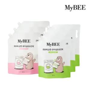 마이비 피부에순한 유아유연제 리필(2100ml)x3팩_향선택