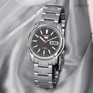 세이코5 SNKL83K1 오토매틱 데이데이트 아날로그 클래식 남자 메탈 시계 c