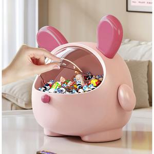 대용량 귀여운 간식 보관함 사탕 매장 수납함 커피캡슐 소품 탕비실 바구니 인테리어