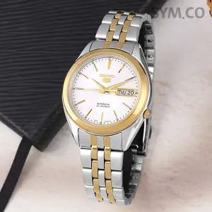 세이코5 SNKL24K1 오토매틱 데이데이트 아날로그 클래식 남자 메탈 시계 c