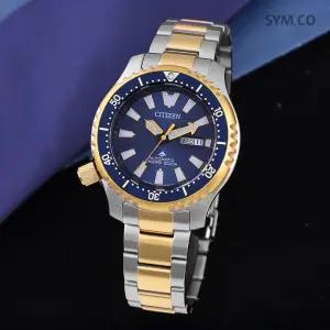 시티즌 NY0154-51L 프로마스터 다이브 해양 다이버 오토매틱 남자 메탈 시계 c