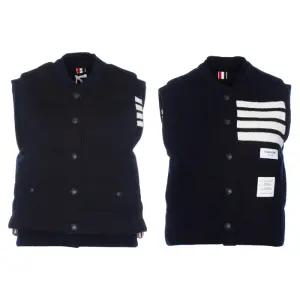 톰브라운 여성 리버시블 패딩 조끼 FKV177A Y1029 415