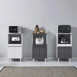 미니 전자렌지수납장 밥통다이 500 오븐선반 밥솥받침대 레인지장