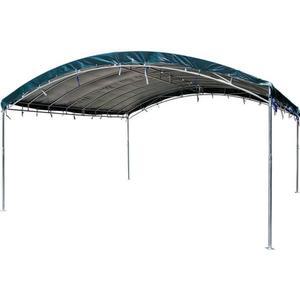 주차장캐노피 조립식 팬션 차고 빨간색 파고라 농막