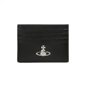 [라벨루쏘] [비비안 웨스트우드] FW25 여성 레더 플랫 카드지갑 54030007W L00BR N4