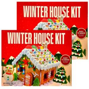 윈터 하우스키트 1kg 2개 트레이더스 과자집 만들기 크리스마스 선물