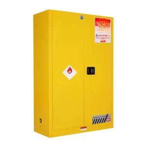 방폭 캐비닛 위험물질 보관함 화학 저장소 시약장 30gal 옐로우