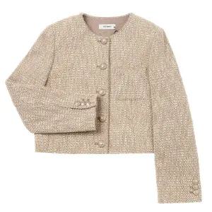 [롯데백화점]쉬즈미스 울 알파카혼방 라운드자켓(SWWJKO41070)