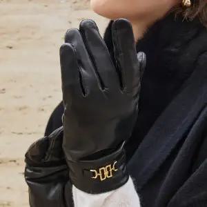 [닥스](강남점)DCGV5F320BK 클래식 DD 체인 포인트 양가죽 장갑