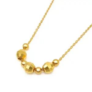 [골드리카]순금 미러볼 목걸이 3.75g+18K잠금