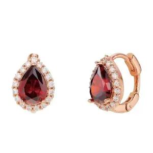 14K 가넷 클로에 귀걸이