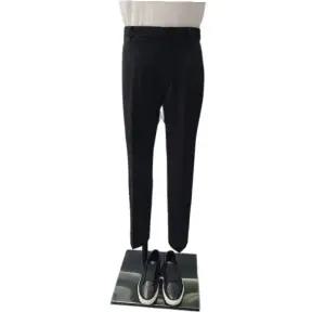 국내매장품 지오지아 ZIOZIA 특가 테이퍼드핏 본딩 기모 슬랙스 ABE4PP1106 BK (P003724215) 268385