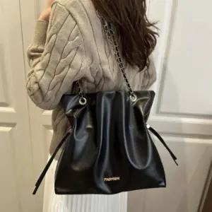 CCB4110여성용 일상 사이드 조절 스트랩 체인 대형 숄더백