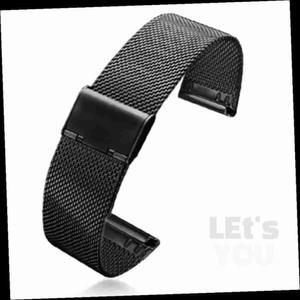 레츠 매쉬 메탈시계줄 20MM 0.6 블랙 와치줄 시계줄바꾸기 와치스트랩