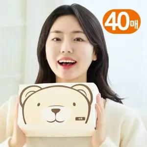 (40매) 프리미엄 곰도리 케어+온열안대 스팀 아이마스크 수면안대 일회용안대 눈찜질팩