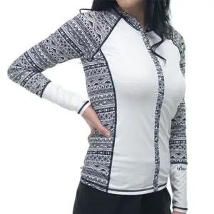 쿠기 여성 래쉬가드 수영복 여자 비치웨어 레쉬가드 C (WFIGEKH)