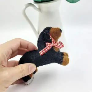 [하프클럽/]굿즈 인도산 WOOL 핸드메이드 닥스훈트