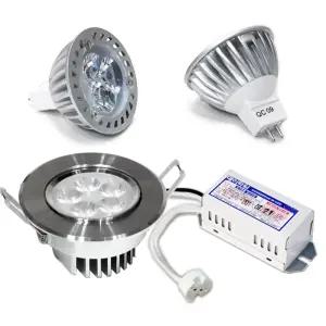 LED MR16 12V 할로겐전구 할로겐 안정기 컨버터 램프 매입등 일체형 4W 5W 6W 8W