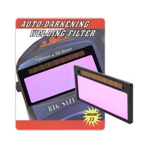 자동용접면 카트리지 DH-02 대운 흑유리 용접자동면 용접용품 보안면 수동 보호