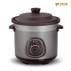 키친아트 렉스 세라믹 슬로우쿠커 KP-2060 전기냄비 분리형내솥 한약재 중탕기