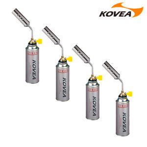 코베아 캐논 가스토치 KT-2408 캠핑 휴대용 액화방지 부탄가스 수동 취사 숯 라이터