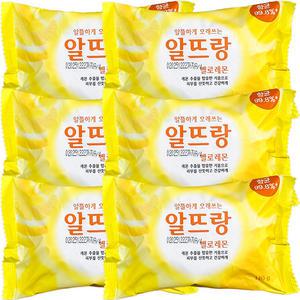 알뜨랑 비누옐로레몬140g x 6개,세수,세안,클렌징