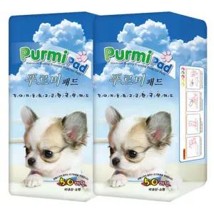 푸르미 강아지 반려동물 배변패드 200매 (50매x4팩)