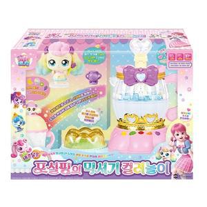 새콤달콤 캐치티니핑 4기 포실핑의 믹서기 컬러놀이 과일주스 포실핑피규어 장난감