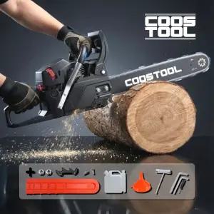 20인치 58CC 엔진톱 체인 톱 소형 벌목 미니 가솔린 휴대용