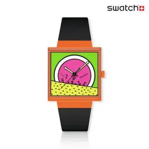 [스와치][본사] BREAK TIME SO34Z101