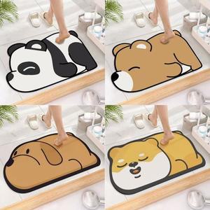 [NS홈쇼핑]1+1 캐릭터 발매트 욕실 화장실 소프트 주방 매트 규조토발매트..[34721559]