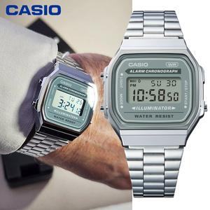 [카시오] A168WA-3A 민트 뉴컬러 빈티지 스퀘어 레트로 공용 메탈시계